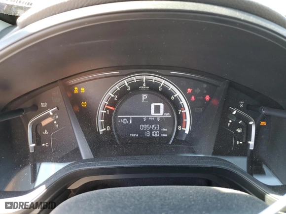 2017 Honda CR-V LX with VIN 7FARW5H3XHE006133, listed as a Copart auction lot 50192775 with 95,453 mi miles and Salvage Title. Bid and sale history available at carsss.com. Image 9.
