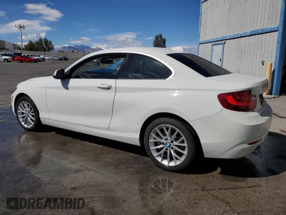 2015 BMW 2 Series 228i with VIN WBA1F5C54FV256612, listed as a Copart auction lot 48425315 with 115,659 mi miles and Clean Title. Bid and sale history available at carsss.com. Image 2.