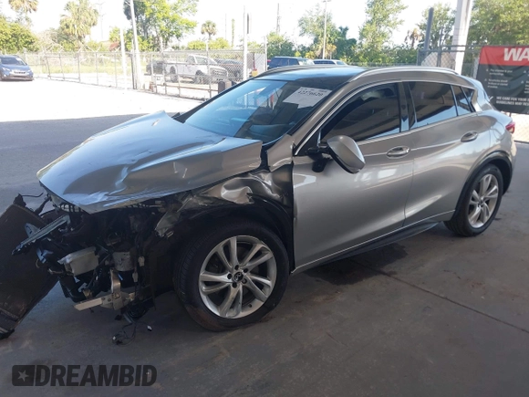2018 Infiniti QX30 Pure with VIN SJKCH5CPXJA002505, listed as a IAAI auction lot 42276620 with 90,555 mi miles and . Bid and sale history available at DreamBid. Image 17.