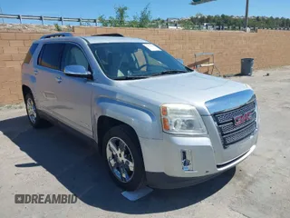 2013 GMC Terrain SLT with VIN 2GKFLWE39D6293308, listed as a IAAI auction lot 42001038 with 107,446 mi miles and . Bid and sale history available at DreamBid. Image 1.