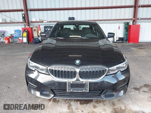 2021 BMW 3 Series 330i xDrive with VIN 3MW5R7J0XM8B58647, listed as a IAAI auction lot 42027965 with 34,230 mi miles. Bid and sale history available at carsss.com. Image 12.