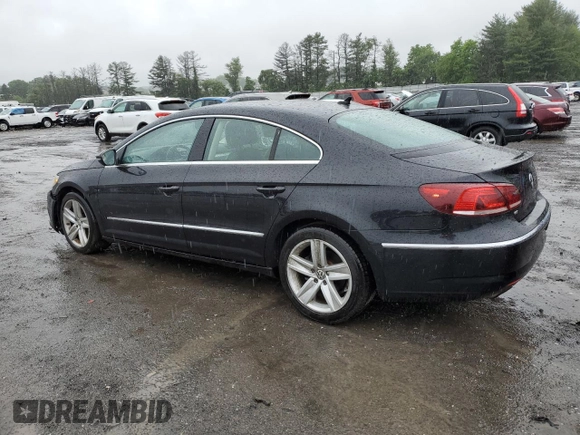 2013 Volkswagen CC Sport Plus with VIN WVWBP7AN6DE507128, listed as a Copart auction lot 56759035 with 77,140 mi miles and Salvage title. Bid and sale history available at DreamBid. Image 2.