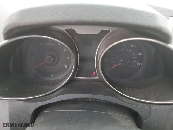 2013 Hyundai Veloster w/Gray Int with VIN KMHTC6AD6DU137589, listed as a Copart auction lot 42209225 with 0 mi miles and Salvage Title. Bid and sale history available at carsss.com. Image 9.