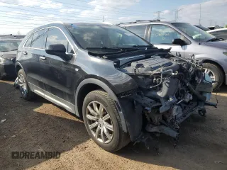 2019 Cadillac XT4 AWD Premium Luxury with VIN 1GYFZDR4XKF170289, listed as a Copart auction lot 52112025 with 100,524 mi miles and Salvage Title. Bid and sale history available at carsss.com. Image 4.