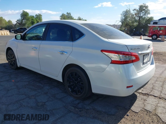2013 Nissan Sentra S with VIN 3N1AB7AP6DL700328, listed as a IAAI auction lot 41260258 with 149,504 mi miles and . Bid and sale history available at DreamBid. Image 3.