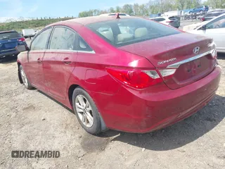 2011 Hyundai Sonata GLS with VIN 5NPEB4AC8BH158737, listed as a IAAI auction lot 42183929 with 221,589 mi miles. Bid and sale history available at carsss.com. Image 3.