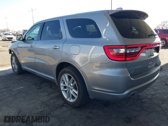 2021 Dodge Durango GT Plus with VIN 1C4RDJDG1MC602421, listed as a IAAI auction lot 40824460 with 121,535 mi miles and . Bid and sale history available at DreamBid. Image 3.