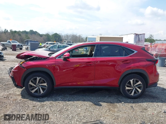 2019 Lexus NX with VIN JTJYARBZXK2142019, listed as a IAAI auction lot 41797253 with 39,679 mi miles. Bid and sale history available at carsss.com. Image 14.
