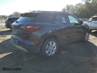 2020 Chevrolet Blazer LT with VIN 3GNKBJR42LS591323, listed as a Copart auction lot 81110304 with 86,737 mi miles and Salvage Title. Bid and sale history available at carsss.com. Image 3.