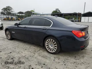 2012 BMW 7 Series 750Li xDrive with VIN WBAKC8C53CC435472, listed as a Copart auction lot 58599105 with 114,685 mi miles and Clean title. Bid and sale history available at DreamBid. Image 2.