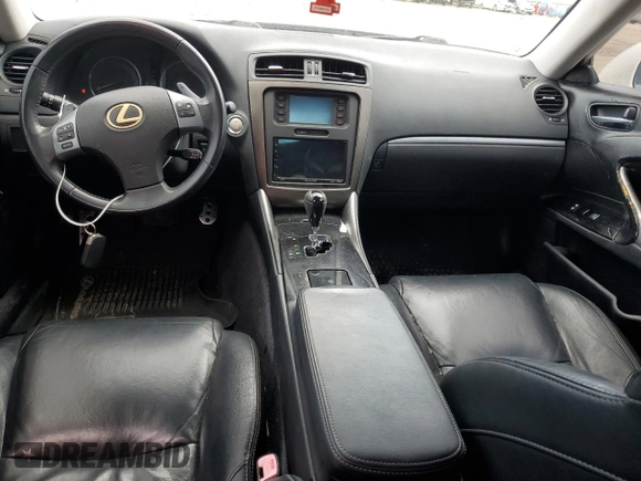 2011 Lexus IS 250 with VIN JTHBF5C20B5136540, listed as a Copart auction lot 63592465 with 141,137 mi miles and Salvage title. Bid and sale history available at DreamBid. Image 8.