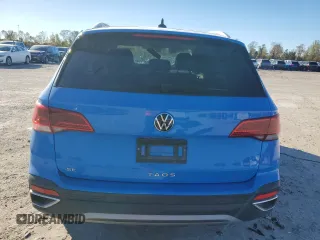2022 Volkswagen Taos SE z VIN 3VVTX7B26NM062072, wystawiony jako Copart lot #84647194 z przebiegiem 38 250 mil mil oraz Szkoda całkowita • Salvage title. Historia ofert i sprzedaży dostępna na DreamBid. Obrazek 6.