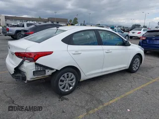 2022 Hyundai Accent SE with VIN 3KPC24A67NE177354, listed as a IAAI auction lot 42255732 with 30,969 mi miles and . Bid and sale history available at DreamBid. Image 4.