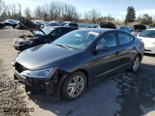 2020 Hyundai Elantra Value Edition with VIN 5NPD84LF9LH550628, listed as a Copart auction lot 47468145 with 59,011 mi miles and Clean Title. Bid and sale history available at carsss.com. Image 1.