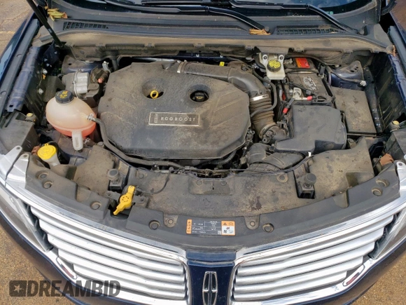 2017 Lincoln MKC Premiere with VIN 5LMCJ1C90HUL31474, listed as a Copart auction lot 59034745 with 51,718 mi miles and Salvage title. Bid and sale history available at DreamBid. Image 12.