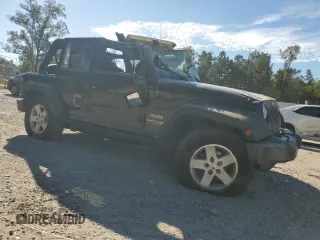 2018 Jeep Wrangler JK Unlimited Sport S with VIN 1C4BJWDG9JL884536, listed as a Copart auction lot 76707124 with 169,277 mi miles and Salvage Title. Bid and sale history available at carsss.com. Image 4.