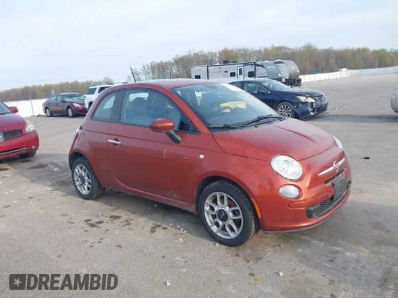 2015 FIAT 500 Pop with VIN 3C3CFFARXFT667301, listed as a IAAI auction lot 41982384 with 147,902 mi miles. Bid and sale history available at carsss.com. Image 1.