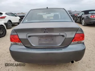 2005 Mitsubishi Lancer ES with VIN JA3AJ26E55U037141, listed as a Copart auction lot 47612055 with 0 mi miles and Salvage Title. Bid and sale history available at carsss.com. Image 6.