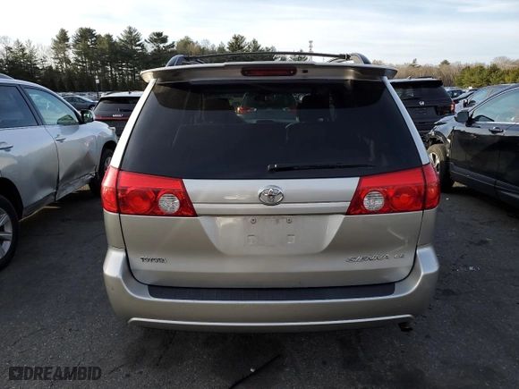 2007 Toyota Sienna CE with VIN 5TDZK23C17S089510, listed as a Copart auction lot 48177755 with 200,090 mi miles and Salvage Title. Bid and sale history available at carsss.com. Image 6.