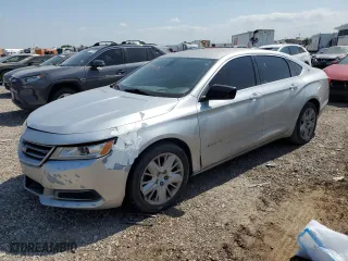 2015 Chevrolet Impala LS with VIN 1G11X5SL5FU124585, listed as a Copart auction lot 52646575 with 97,338 mi miles and Clean Title. Bid and sale history available at carsss.com. Image 1.