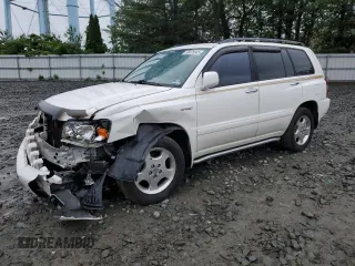 2006 Toyota Highlander w/3rd Row z VIN JTEEP21A460170144, wystawiony jako Copart lot #58478645 z przebiegiem 123 470 mil mil oraz Szkoda całkowita • Salvage title. Historia ofert i sprzedaży dostępna na DreamBid. Obrazek 1.