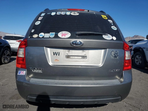 2009 Kia Rondo LX with VIN KNAFG526597252865, listed as a Copart auction lot 45235745 with 83,391 mi miles and Clean Title. Bid and sale history available at carsss.com. Image 6.