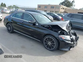 2020 Mercedes-Benz C 300 with VIN WDDWF8DB5LR539187, listed as a IAAI auction lot 42290441 with 19,669 mi miles and . Bid and sale history available at DreamBid. Image 1.
