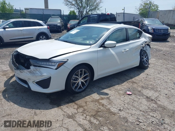 2020 Acura ILX Premium with VIN 19UDE2F79LA001599, listed as a IAAI auction lot 42167075 with 52,208 mi miles and . Bid and sale history available at DreamBid. Image 2.