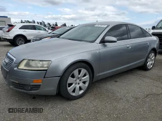 2007 Audi A6 3.2L with VIN WAUDH74F87N075623, listed as a Copart auction lot 49416075 with 127,377 mi miles and Salvage Title. Bid and sale history available at carsss.com. Image 1.