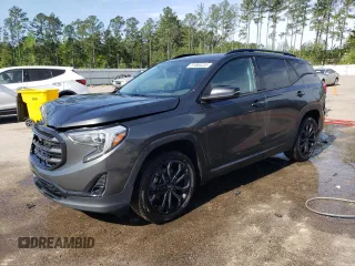 2020 GMC Terrain SLT z VIN 3GKALPEX2LL133350, wystawiony jako Copart lot #51665235 z przebiegiem 125 568 mil mil oraz Szkoda całkowita • Salvage title. Historia ofert i sprzedaży dostępna na DreamBid. Obrazek 1.