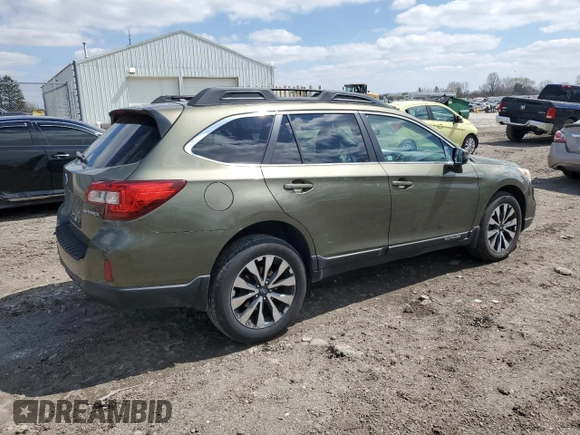 2015 Subaru Outback Limited with VIN 4S4BSBNC8F3267486, listed as a Copart auction lot 52878395 with 154,152 mi miles and Salvage Title. Bid and sale history available at DreamBid. Image 3.
