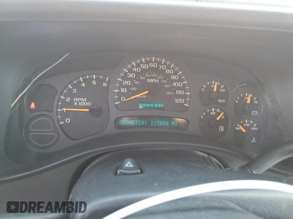 2004 GMC Sierra 1500 SLE with VIN 2GTEC19T741171743, listed as a Copart auction lot 51293475 with 215,086 mi miles and Salvage Title. Bid and sale history available at DreamBid. Image 9.