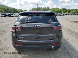 2020 Jeep Compass Limited with VIN 3C4NJDCB3LT146861, listed as a Copart auction lot 61550035 with 59,611 mi miles and Salvage title. Bid and sale history available at DreamBid. Image 6.