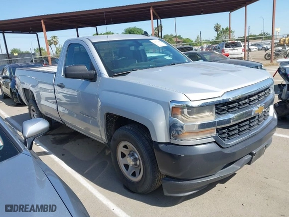 2016 Chevrolet Silverado 1500 Work Truck with VIN 1GCNCNEC2GZ297954, listed as a IAAI auction lot 42027288 with 167,218 mi miles. Bid and sale history available at carsss.com. Image 1.