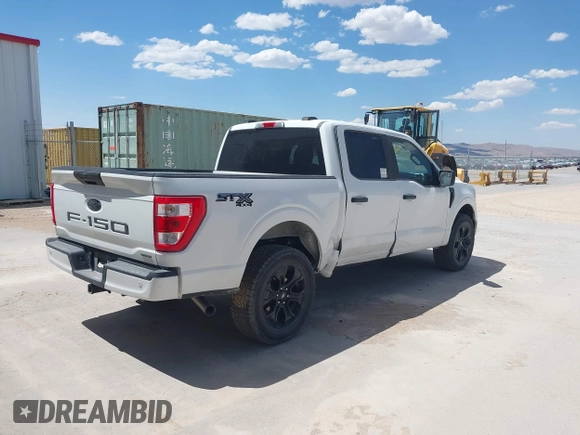 2022 Ford F-150 XL with VIN 1FTEW1EP2NFA70958, listed as a IAAI auction lot 42479860 with 83,326 mi miles and . Bid and sale history available at DreamBid. Image 4.