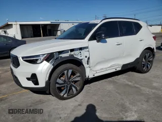 2024 Volvo XC40 Plus Dark Theme with VIN YV4L12UL6R2305219, listed as a Copart auction lot 56640275 with 11,041 mi miles and Salvage title. Bid and sale history available at DreamBid. Image 1.
