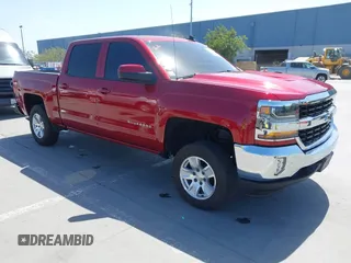 2018 Chevrolet Silverado 1500 LT with VIN 3GCUCRER8JG299111, listed as a IAAI auction lot 42063560 with 99,888 mi miles and . Bid and sale history available at DreamBid. Image 1.