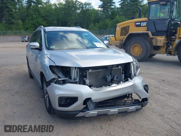 2018 Nissan Pathfinder SV with VIN 5N1DR2MM1JC616205, listed as a IAAI auction lot 42536607 with 117,198 mi miles and . Bid and sale history available at DreamBid. Image 6.