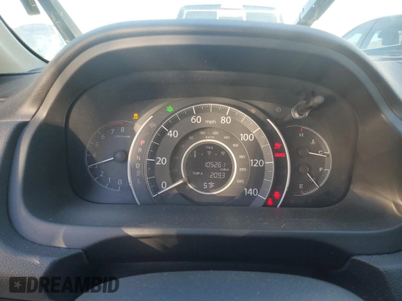 2015 Honda CR-V EX-L with VIN 5J6RM4H78FL109134, listed as a Copart auction lot 88970275 with 105,261 mi miles and Salvage Title. Bid and sale history available at DreamBid. Image 9.