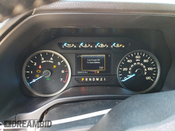 2015 Ford F-150 XL with VIN 1FTEX1CP8FKE38245, listed as a Copart auction lot 47648685 with 154,512 mi miles and Salvage Title. Bid and sale history available at carsss.com. Image 9.