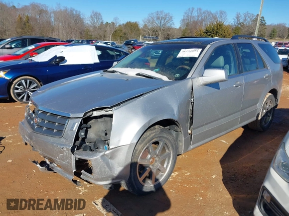 2004 Cadillac SRX with VIN 1GYDE63A140110050, listed as a IAAI auction lot 41254095 with 51,892 mi miles. Bid and sale history available at carsss.com. Image 2.