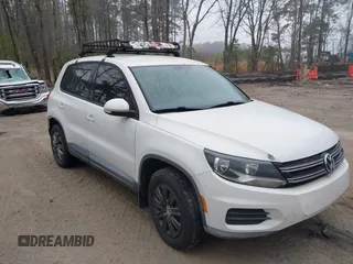 2012 Volkswagen Tiguan with VIN WVGCV7AX5CW508206, listed as a IAAI auction lot 41612007 with 116,455 mi miles and . Bid and sale history available at DreamBid. Image 1.