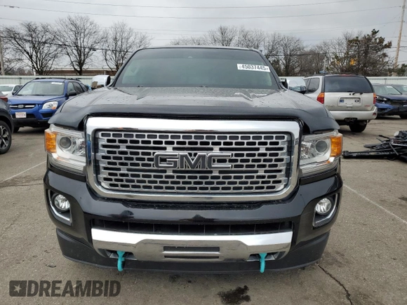 2017 GMC Canyon 4WD Denali with VIN 1GTG6EEN1H1273887, listed as a Copart auction lot 45037445 with 71,035 mi miles and Salvage Title. Bid and sale history available at carsss.com. Image 5.