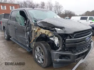 2020 Ford F-150 XL with VIN 1FTEW1E44LKE01615, listed as a IAAI auction lot 41852332 with 93,703 mi miles and . Bid and sale history available at DreamBid. Image 1.