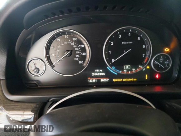 2015 BMW 5 Series 528i xDrive with VIN WBA5A7C55FD621638, listed as a Copart auction lot 54967385 with 122,391 mi miles and Clean Title. Bid and sale history available at carsss.com. Image 9.