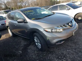 2012 Nissan Murano S with VIN JN8AZ1MW3CW237134, listed as a IAAI auction lot 41948297 with 999,999 mi miles. Bid and sale history available at carsss.com. Image 1.