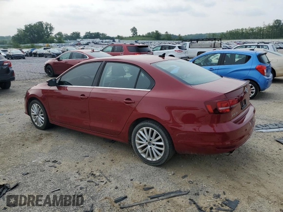 2016 Volkswagen Jetta SEL with VIN 3VWL07AJ2GM323581, listed as a Copart auction lot 58790005 with 90,692 mi miles and Non repairable. Bid and sale history available at DreamBid. Image 2.