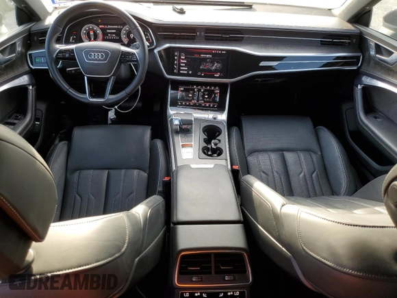 2019 Audi A7 Prestige with VIN WAUV2AF29KN037341, listed as a Copart auction lot 63105854 with 28,745 mi miles and Salvage Title. Bid and sale history available at carsss.com. Image 8.