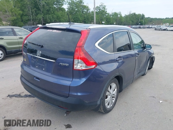 2012 Honda CR-V EX-L with VIN 5J6RM4H73CL055348, listed as a IAAI auction lot 42483959 with 150,097 mi miles and . Bid and sale history available at DreamBid. Image 4.