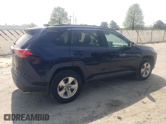 2019 Toyota RAV4 XLE with VIN 2T3W1RFV0KC027858, listed as a Copart auction lot 54301995 with 145,669 mi miles and Salvage Title. Bid and sale history available at carsss.com. Image 3.